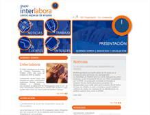 Tablet Screenshot of interlabora.es
